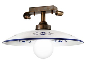 Plafoniera classica Bassano 384/1PL