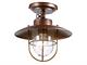 Industrial vintage ceiling light Darsena 149/1AP in Suspended lamps