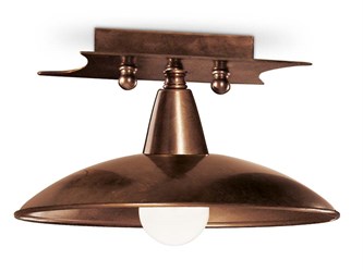 Plafoniera ottone Taverna 355/1PL
