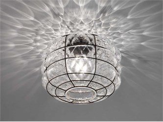 Glas-Deckenleuchte Terra RC420