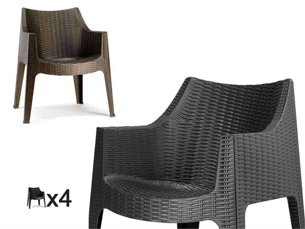 Outdoor armchair Maxima