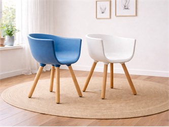 Poltroncina design moderno Tulip Small