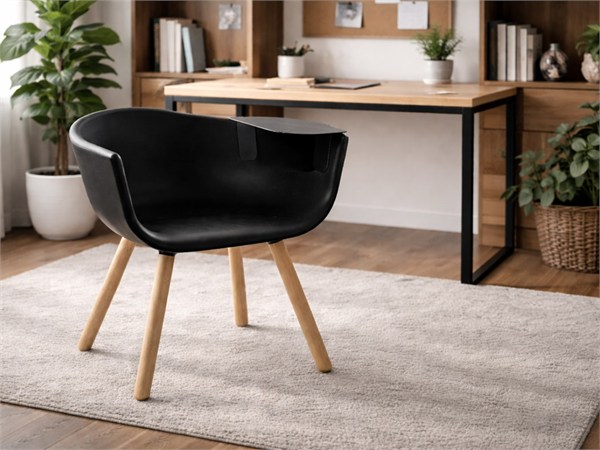 Poltroncina design moderno Tulip Large