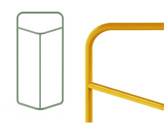 Porta asciugamani da terra City CY172