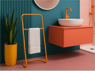 Porta asciugamani da terra Onda ON172