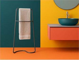 Porta asciugamani design Onda ON171