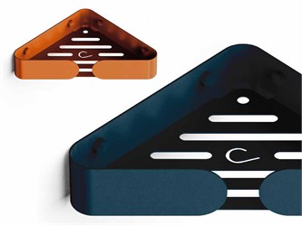 Porta sapone doccia angolare Hug HG117T