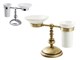 Porta sapone e porta spazzolino 7023 in Accessori Bagno
