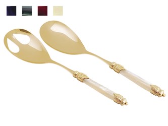 Salad cutlery Arianna Oro