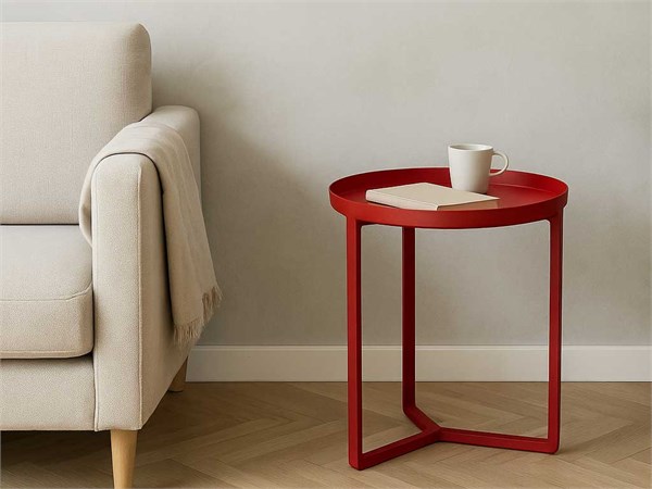 Tavolino rotondo metallo Round 1