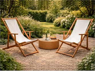 Sdraio legno telo Idrorepellente Sole Mare