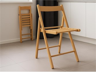 Chaise en bois  pliante Bas