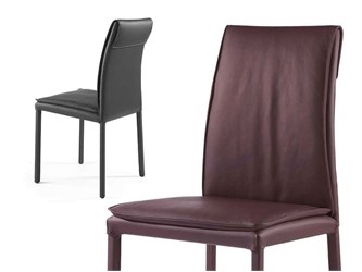 Sedia ecopelle Agata Deluxe