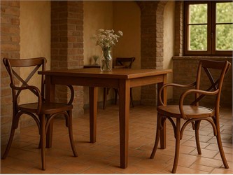 Sedia in legno con braccioli Ciao/P/SL