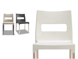 Polymeric chair Natural maxi diva