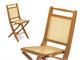 Chaise pliante vintage en bois  in Chaises