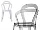 Clear plastic chair Titì in Chairs