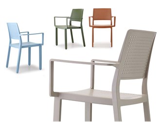 Sedie colorate moderne Emi