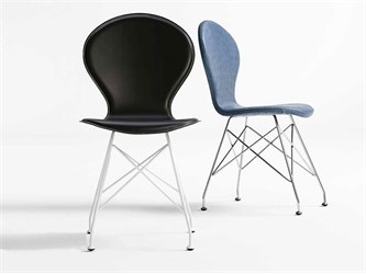 Chaises en cuir design Jacobs