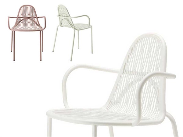 Garden chairs with armrests Malvasia