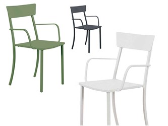 Garden chairs with arms Mogan