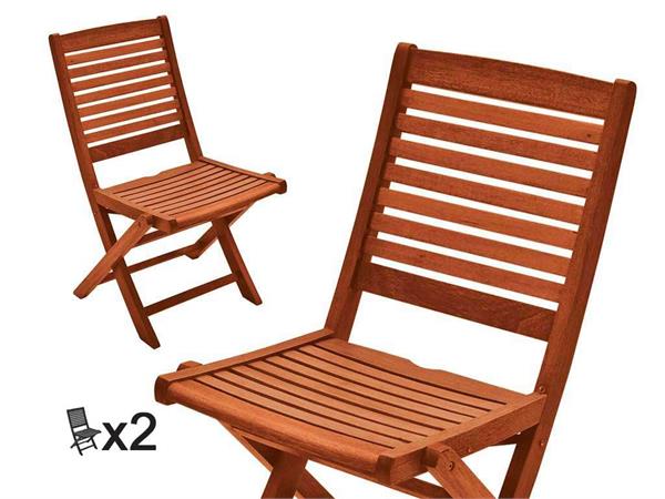 Chaises pliantes en bois Maranta