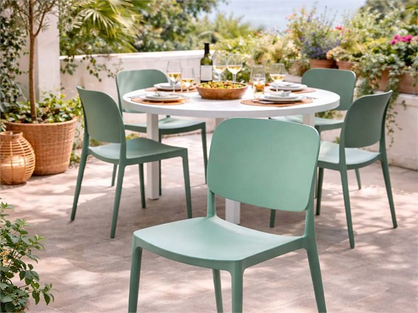 Sedie polipropilene design Lisboa - 45x55 cm