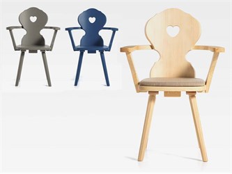 Poltroncina con braccioli alpina Monaco