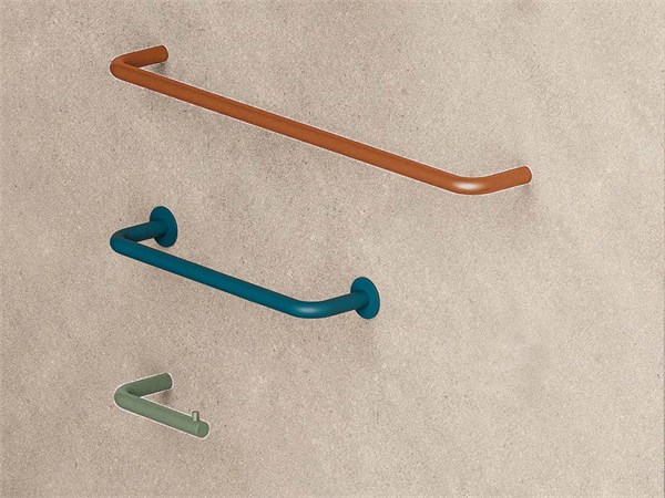 Set accessori bagno moderni Leka Brass