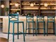 Sgabelli Bar Lione Stool - 48,5x50 H75 cm in Sedute per esterno