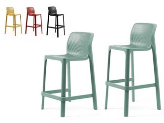 Farbige Hocker Net Stool