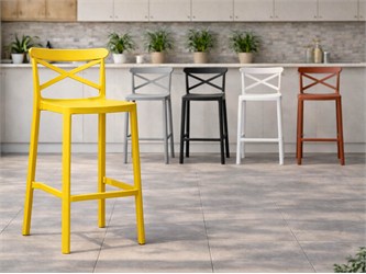Sgabelli cucina Lione Stool - 48,5x50 H65 cm