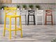Sgabelli cucina Lione Stool - 48,5x50 H65 cm in Sgabelli