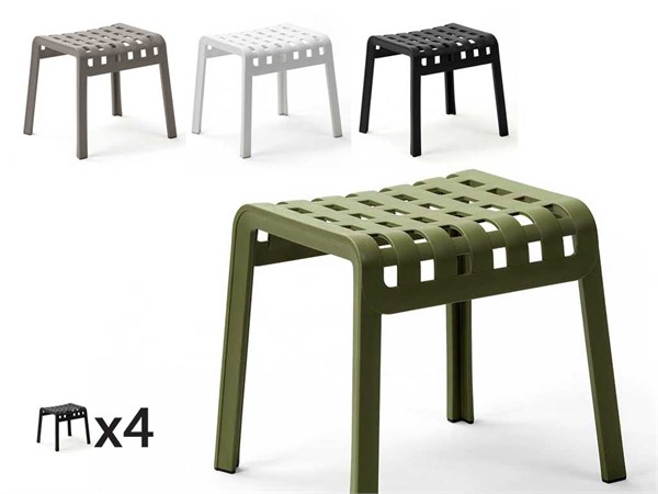 Outdoor stools Poggio