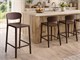 Sgabelli per isola cucina Nairobi Stool - 48,5x50 H65 cm in Sgabelli