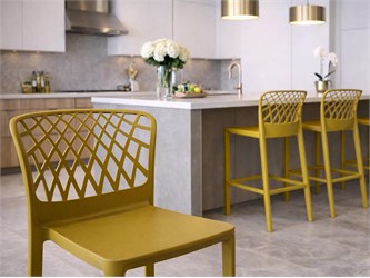 Sgabelli per isola cucina Porto Stool - 48,5x50 H65 cm