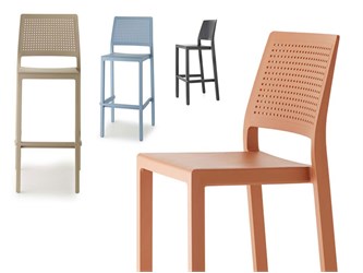 Tabouret coloré Emi