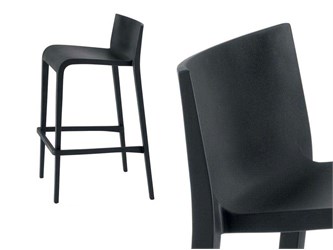 Tabouret en plastique empilable Nassau