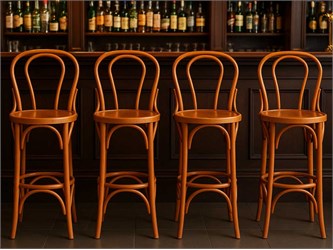 Thonet stool 01CR/SG