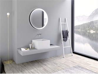 Specchio bagno rotondo Round