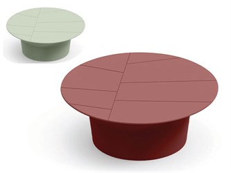 Tavolino basso da esterno Vera