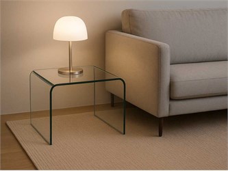 Table basse en verre courbé Gallery 60