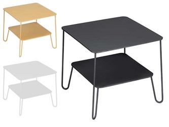 Tavolino doppio ripiano Hilton