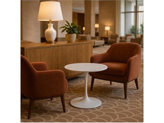 Tulip ovaler Couchtisch 60x40 h 39