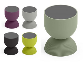 Tavolino rotondo design Illo