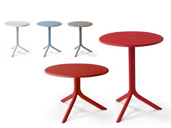 Tavolino tondo esterno Step