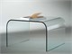 Table basse en verre salon Gallery 90 in Tables basses