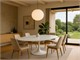 Tulip extendible table diameter 120 in Dining tables