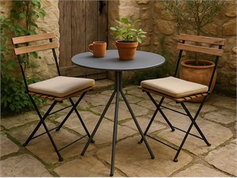 Tavolo in ferro da giardino Twist TW2065