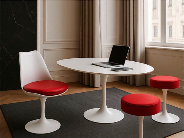 Tavolo ovale Tulip 120x75